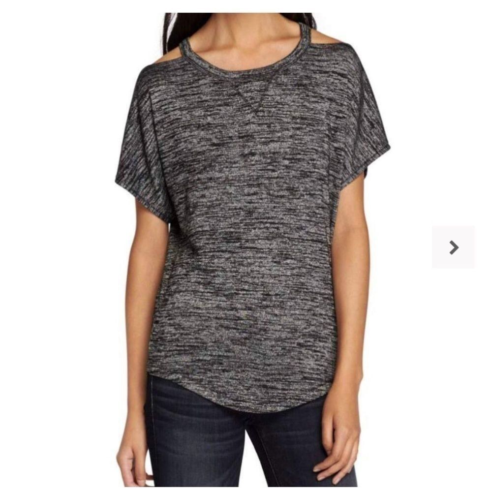 Rag & Bone Cold Shoulder T-shirt Stretchy Shirt
